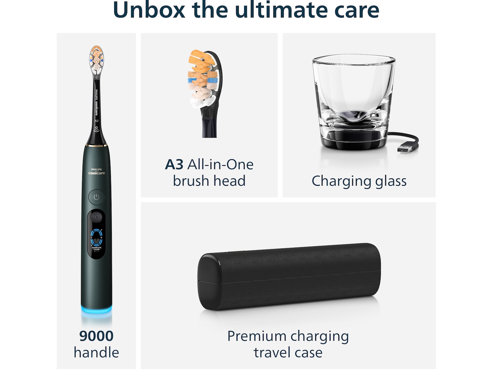 Philips Sonicare DiamondClean 9000 Tannbørste Elektriske tannbørster