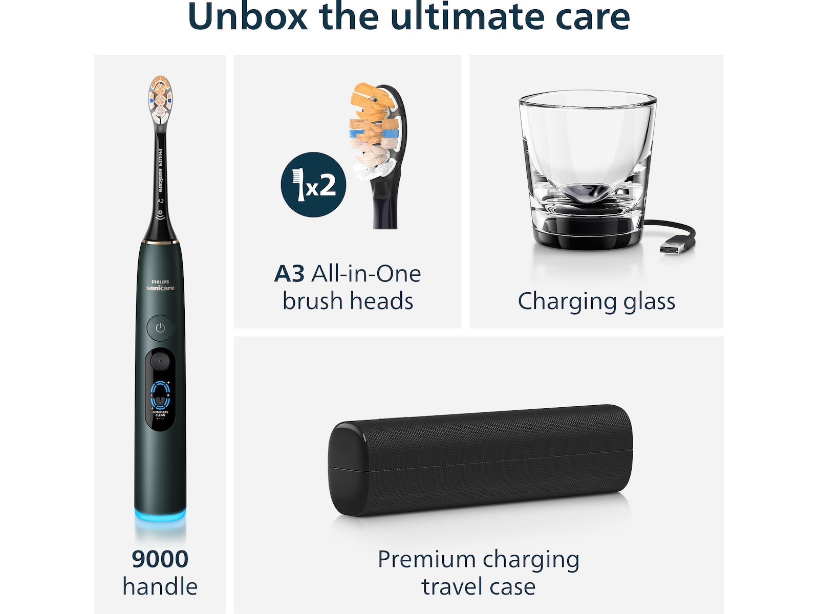Philips Sonicare DiamondClean 9000 Tannbørste Elektriske tannbørster