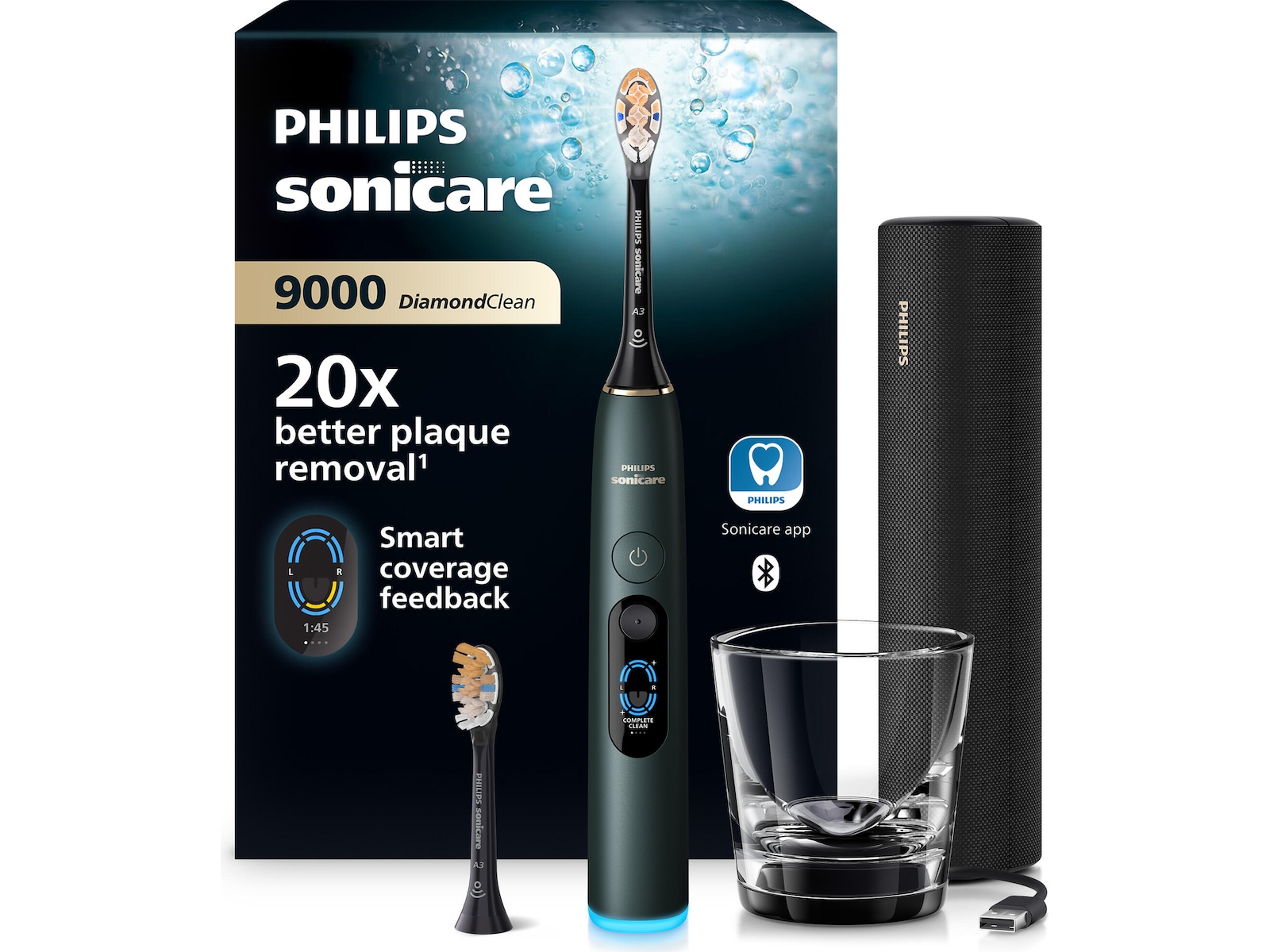 Philips Sonicare DiamondClean 9000 Tannbørste Elektriske tannbørster