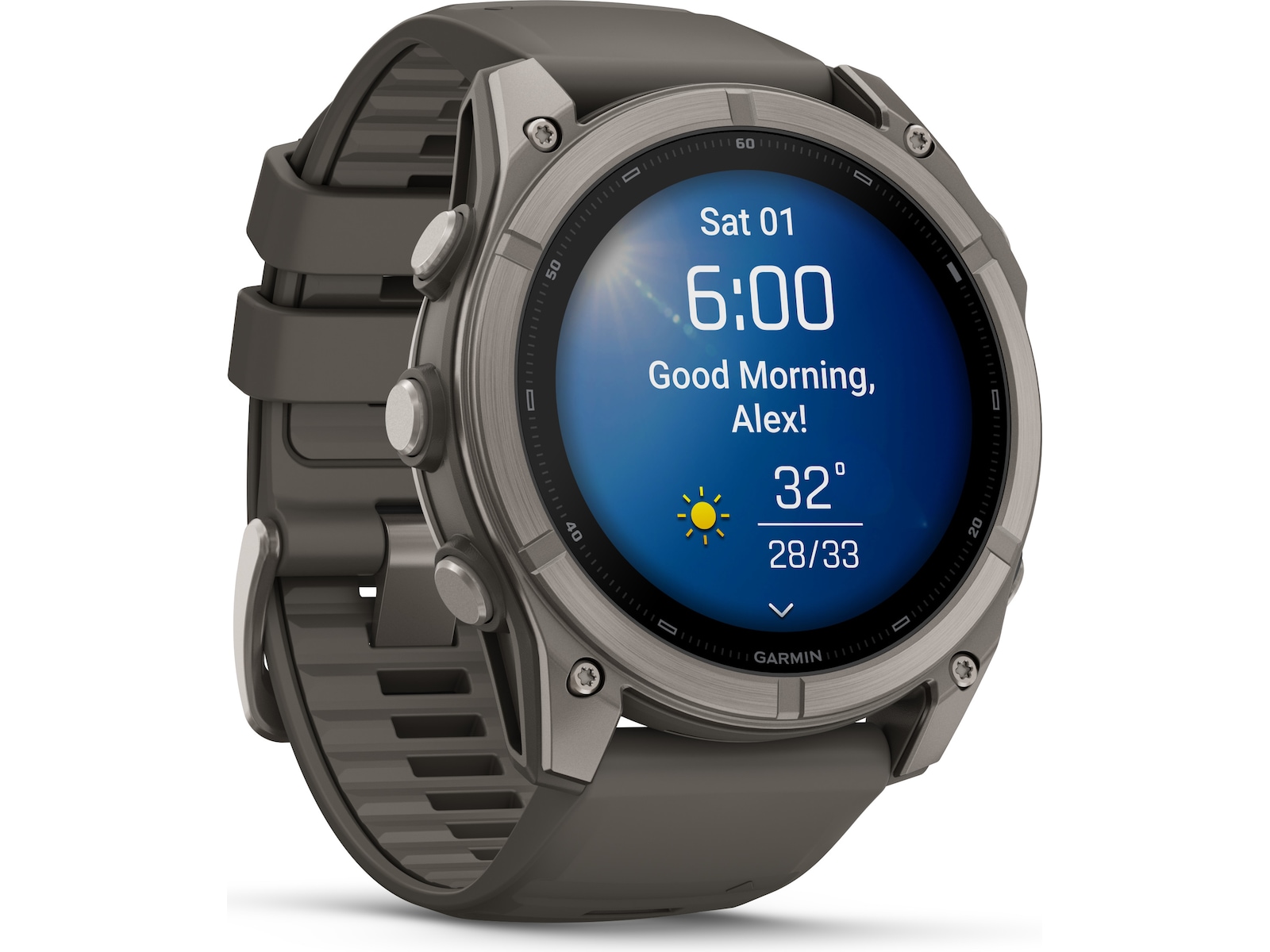 Garmin Fenix 9 51mm GPS (pebble gray) Smartklokker