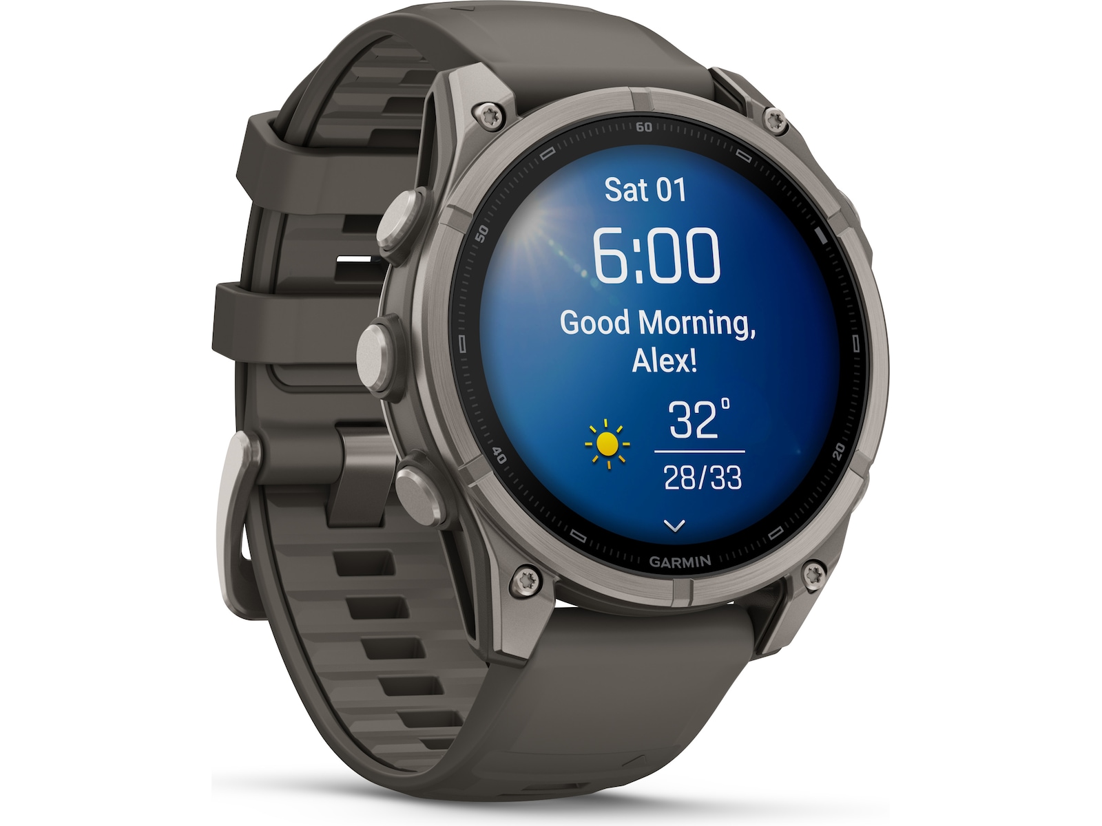 Garmin Fenix 9 47mm GPS (pebble gray) Smartklokker