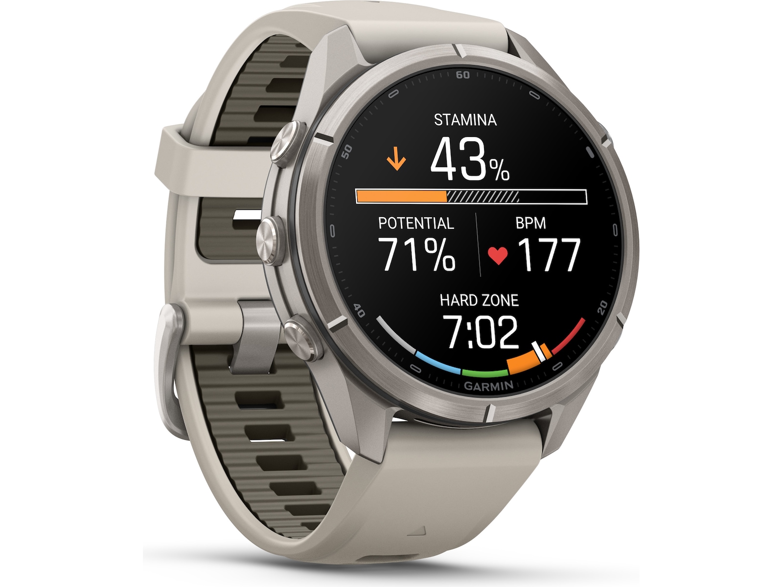 Garmin Fenix 9 Pro 43mm GPS (fog gray/dark sandstone) Smartklokker