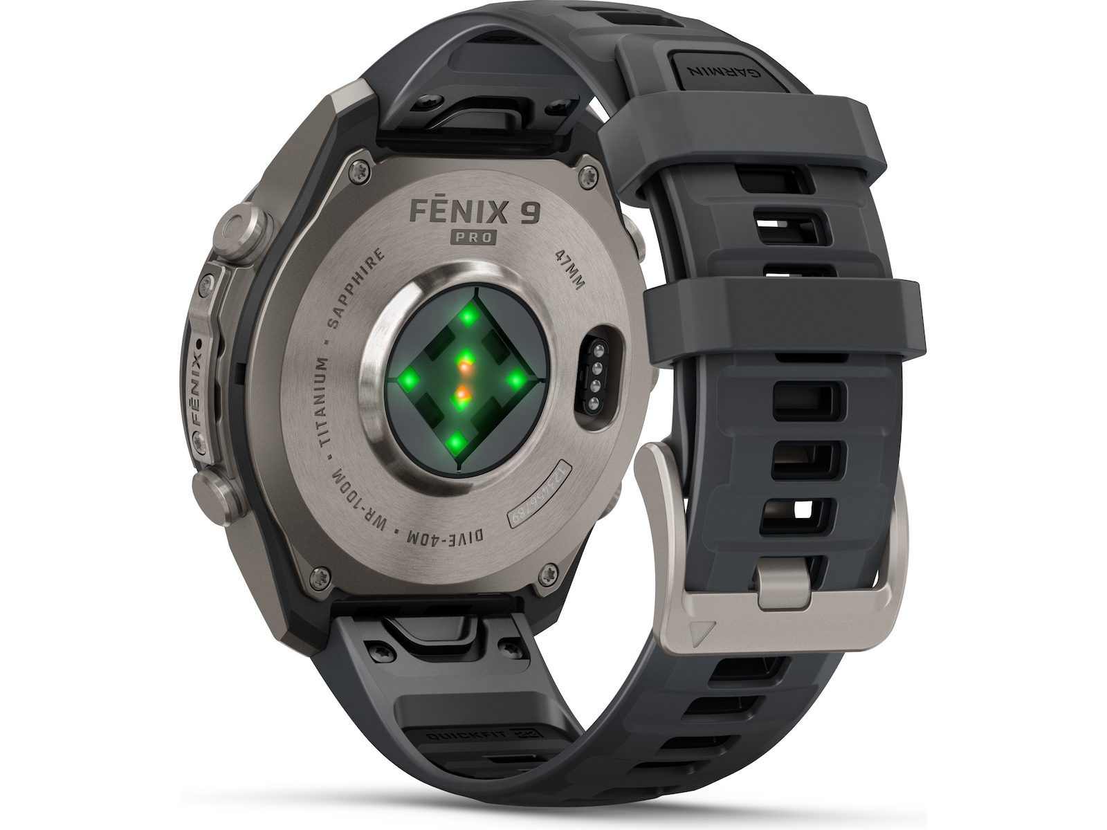 Garmin Fenix 9 Pro 47mm GPS (graphite/black) Smartklokker