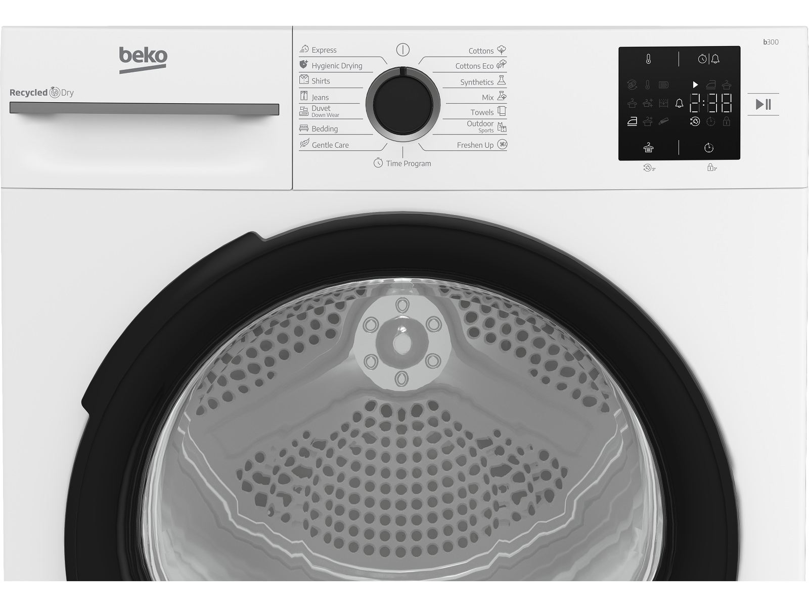 Beko KBM3TF3923W Tørketrommel -B-Grade Demo vask & tørk