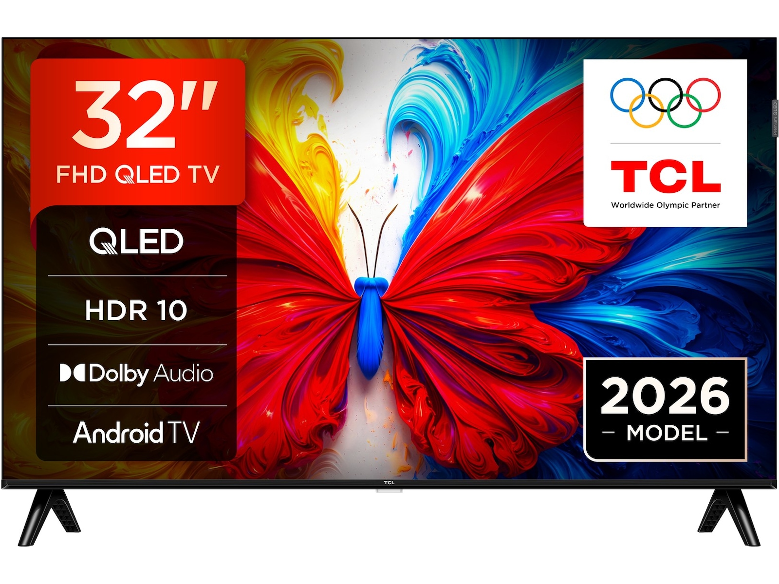 TCL 32" S5L FHD QLED AndroidTV (2026) 20 - 49 tommer TV