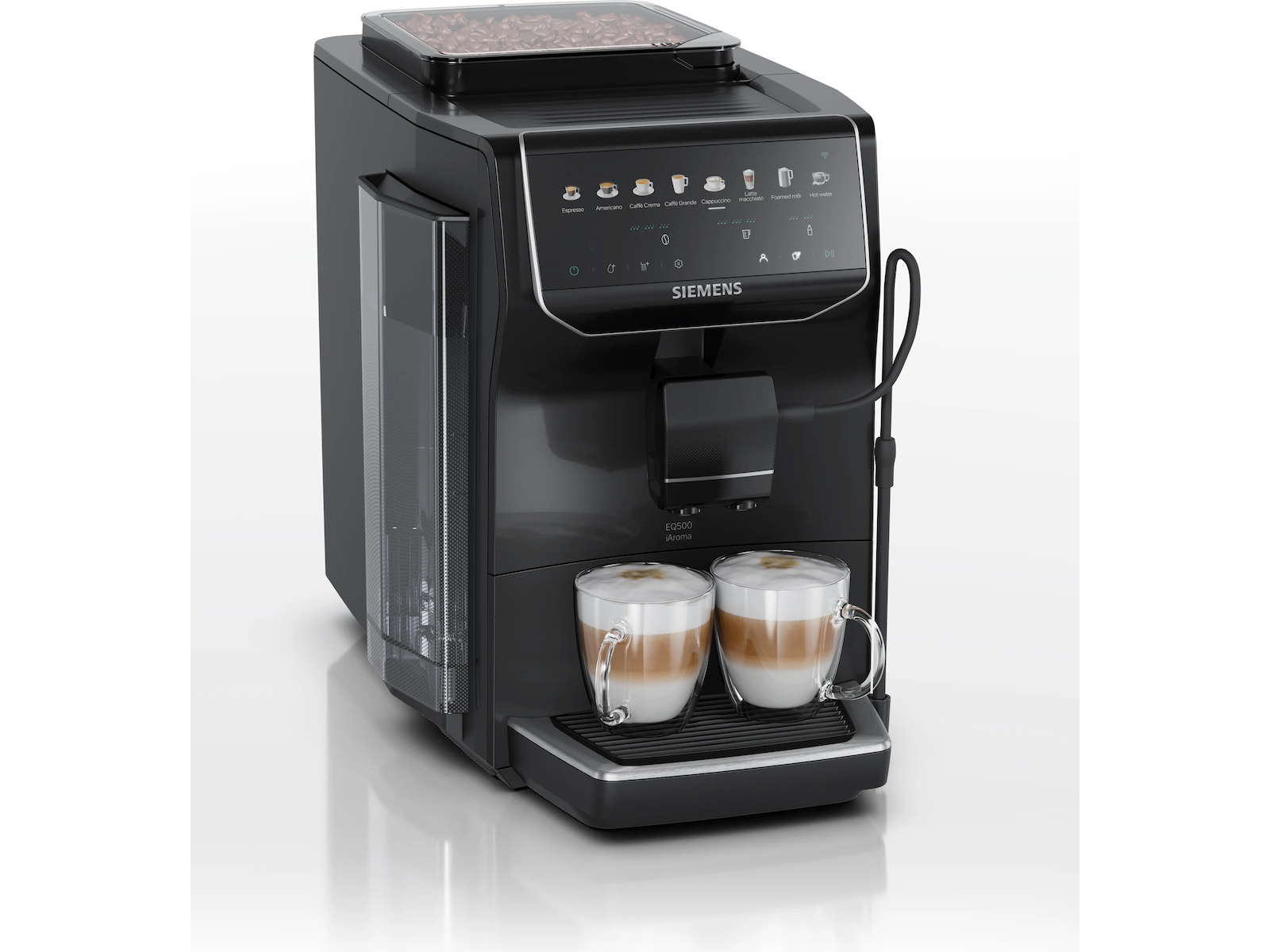 Siemens EQ500 iAroma Helautomatisk kaffemaskin Espressomaskiner