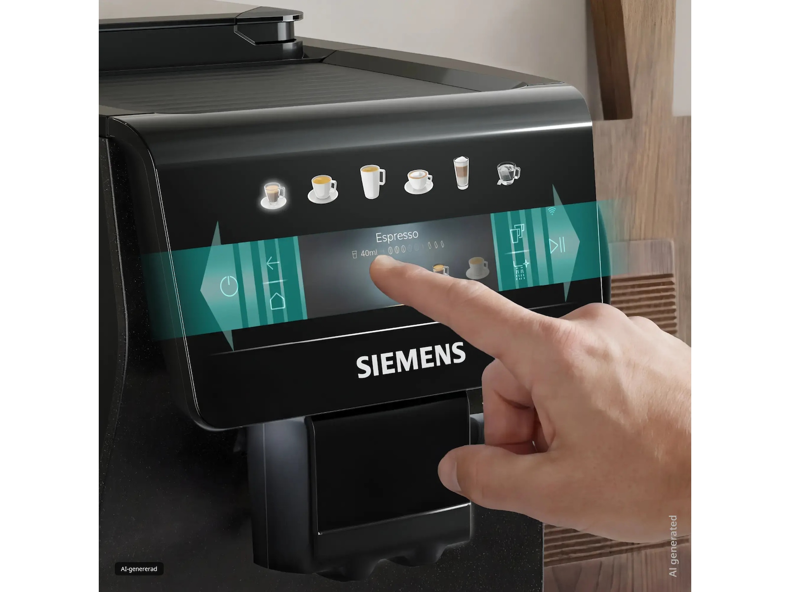 Helautomatisk kaffemaskin EQ600 iAroma Espressomaskiner