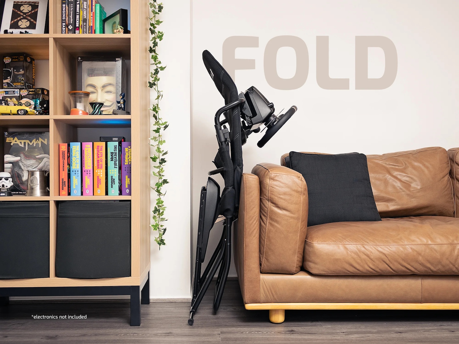 NL Racing GT Lite Air Foldable Cockpit Ratt og pedaler