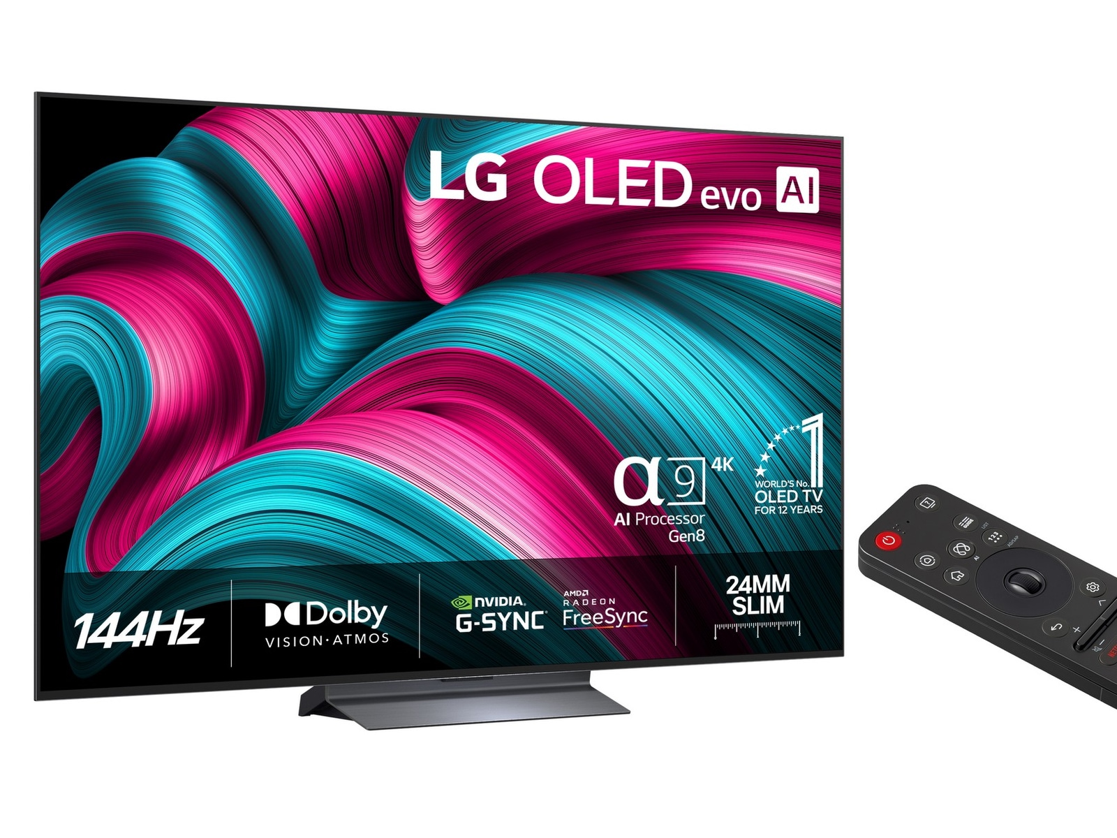 LG 65" C5 AI 4K OLED smart-TV (2025) + soundbar 60 - 69 tommer TV