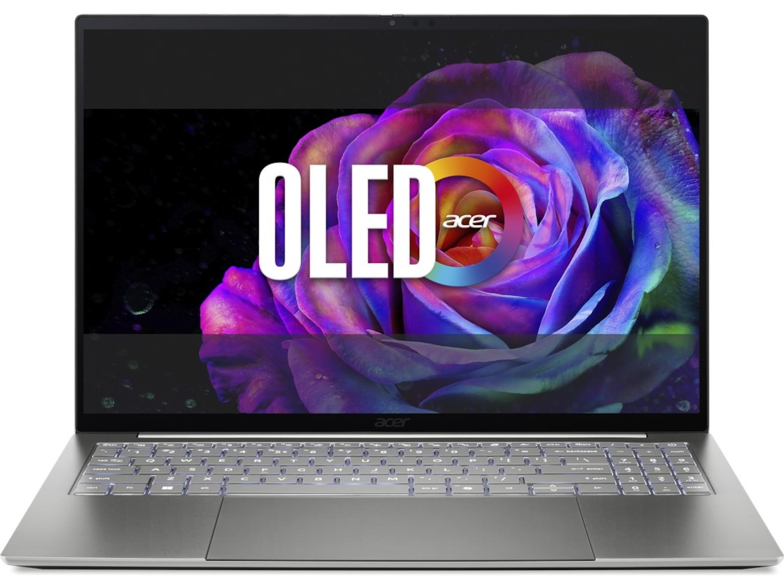 Acer Swift 16 AI SF16-71T 16" WQXGA OLED Touch Copilot+ PC -B-Grade Demo bærbar PC
