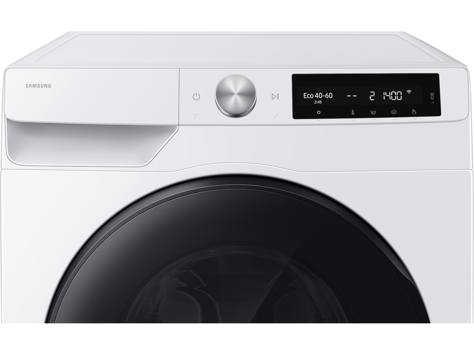 Samsung WD90HG6U94BEU3 vask/tørk (hvit) Kombinert vaskemaskin og tørketrommel