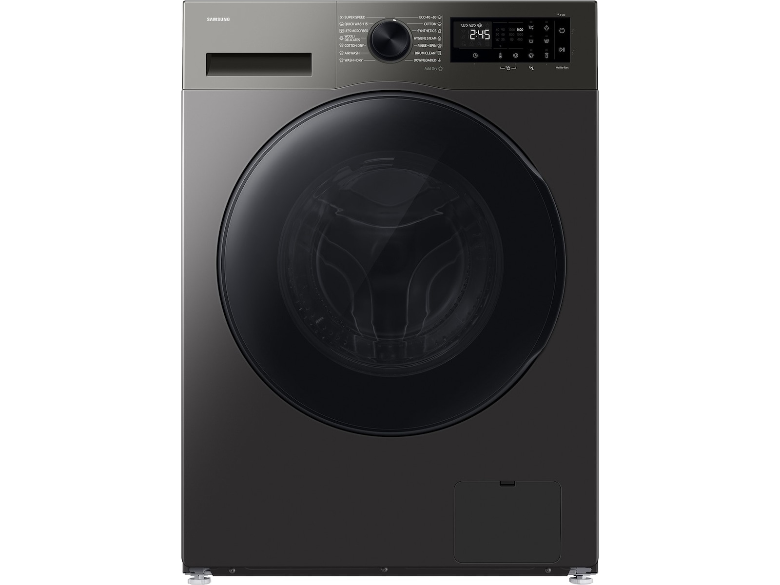 Samsung WD90HG5U34BBEE vask/tørk (svart) Kombinert vaskemaskin og tørketrommel