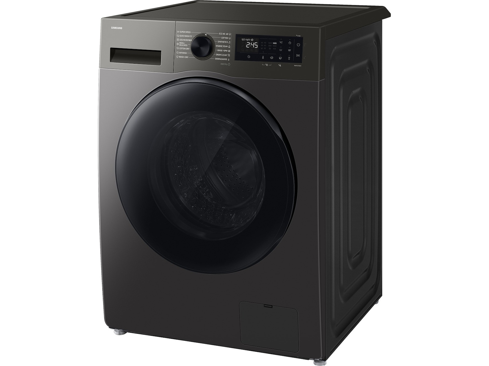Samsung WD90HG5U34BBEE vask/tørk (svart) Kombinert vaskemaskin og tørketrommel