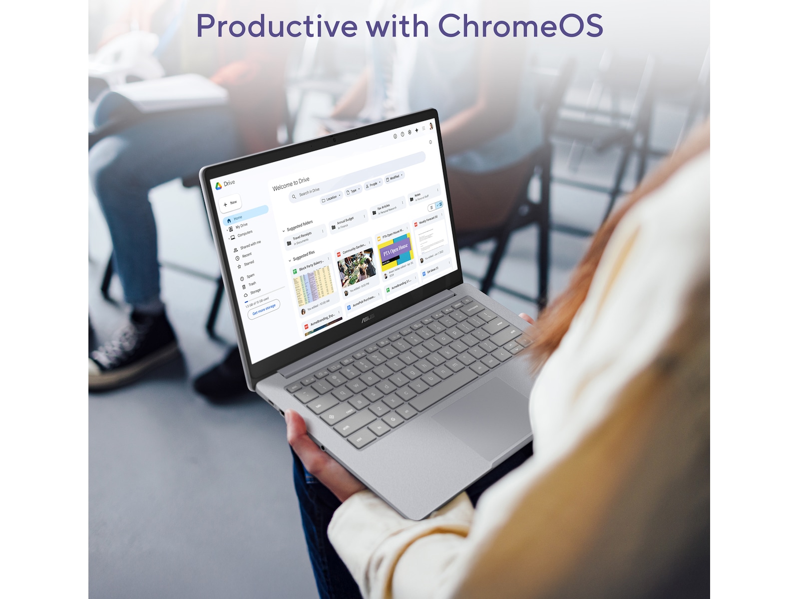 ASUS Chromebook CM14 14" FHD -B-Grade Demo bærbar PC