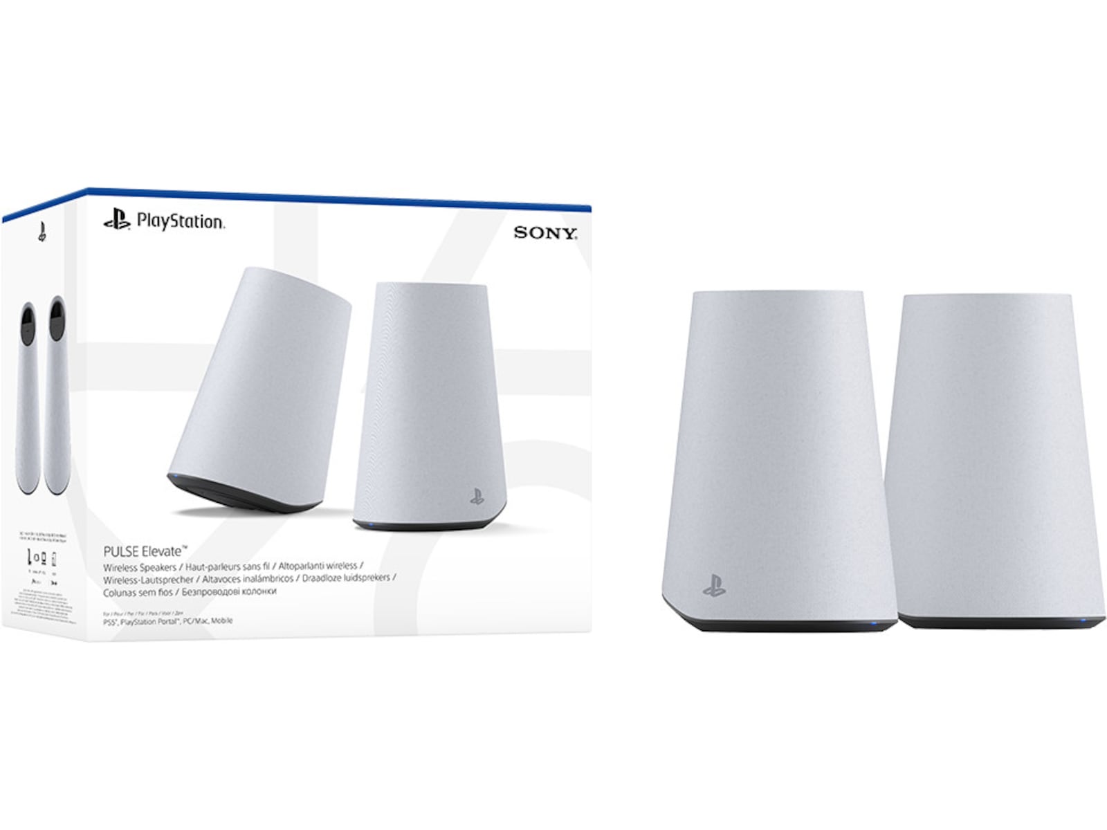Sony Pulse Elevate Trådløs Høyttaler (Hvit) Trådløs / Bluetooth-høyttaler