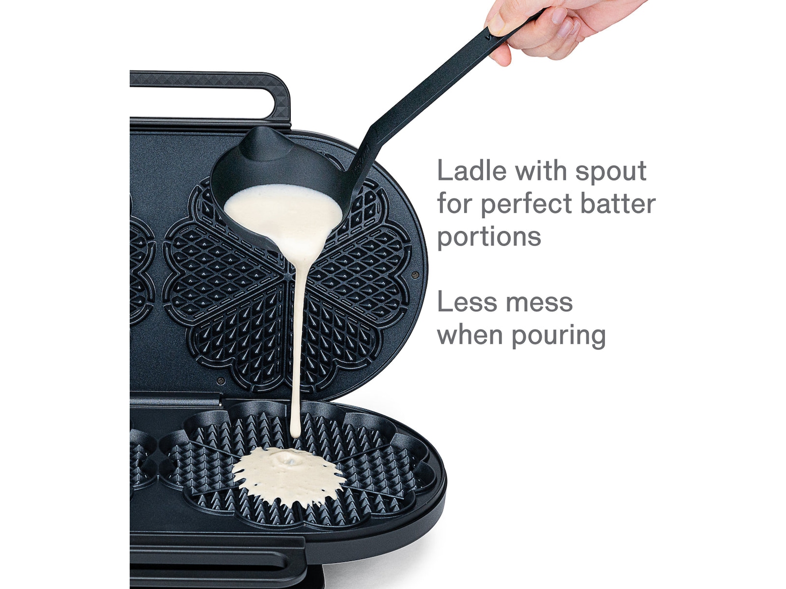 Wilfa Grand Double P WM6DB-220P vaffeljern Vaffeljern
