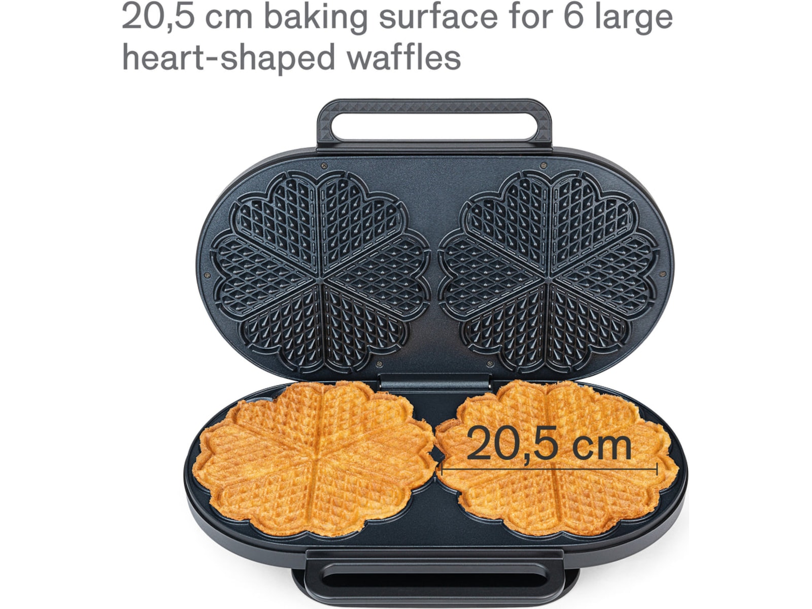 Wilfa Grand Double P WM6DB-220P vaffeljern Vaffeljern
