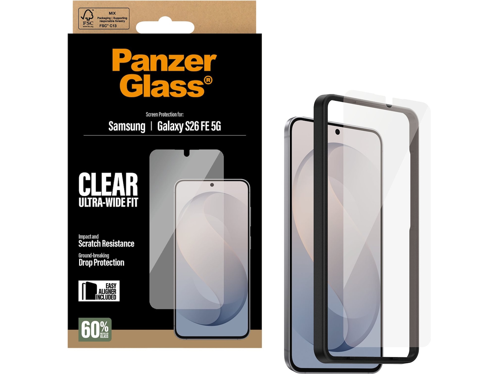PanzerGlass Galaxy S26 FE Skjermbeskytter Skjermbeskytter