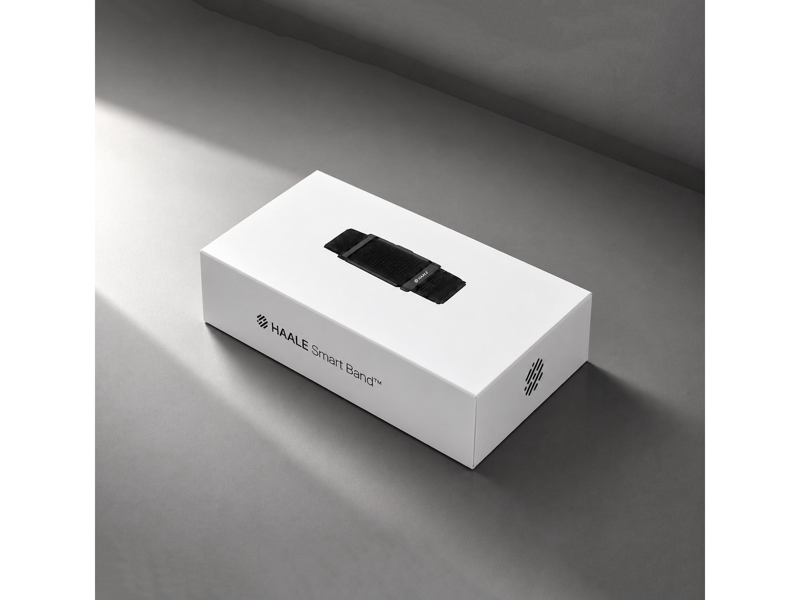 HAALE Smart Band – Silver-Black Aktivitetsmåler