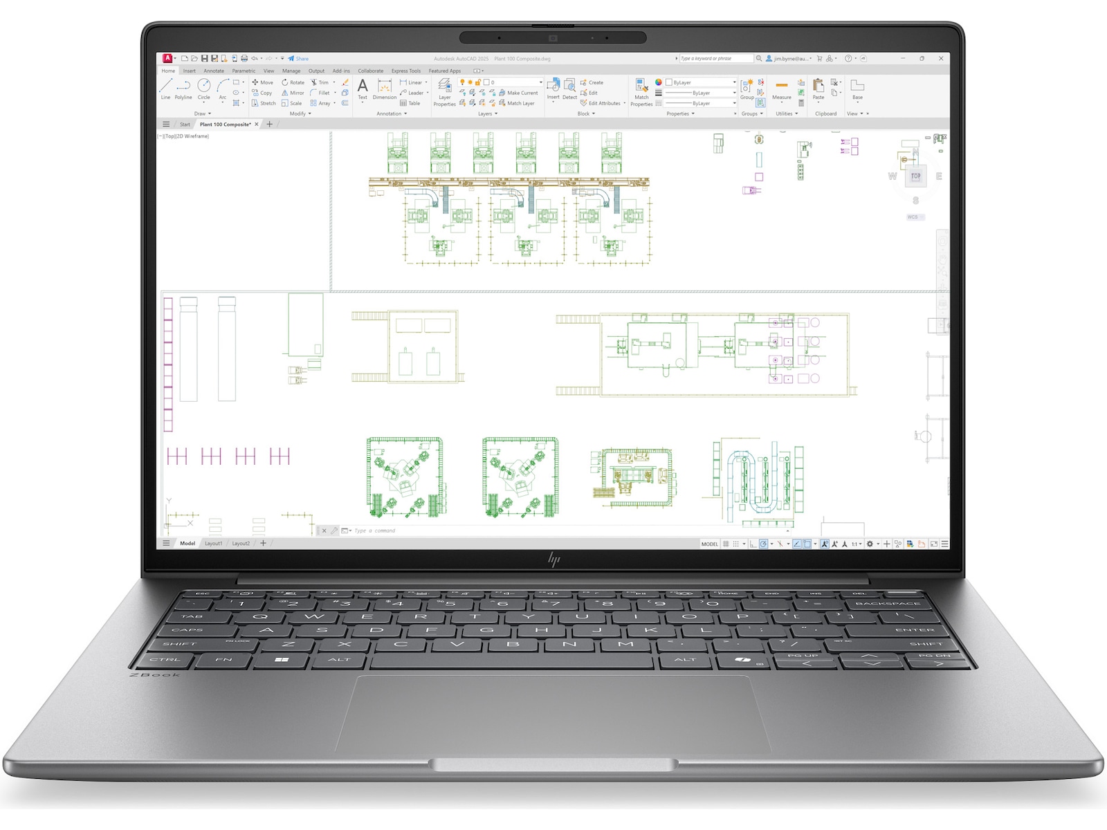 HP ZBook 8 G2i 14" WUXGA Mobile WS PC - Bærbar / laptop