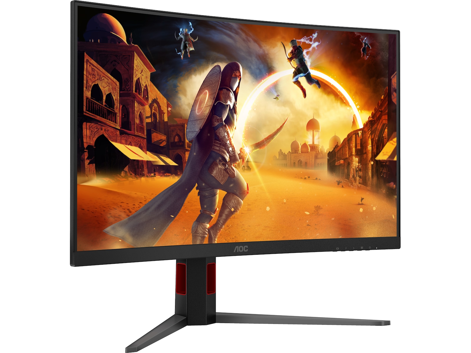 AOC 32" curved gamingskjerm C32G4Z Gamingskjermer