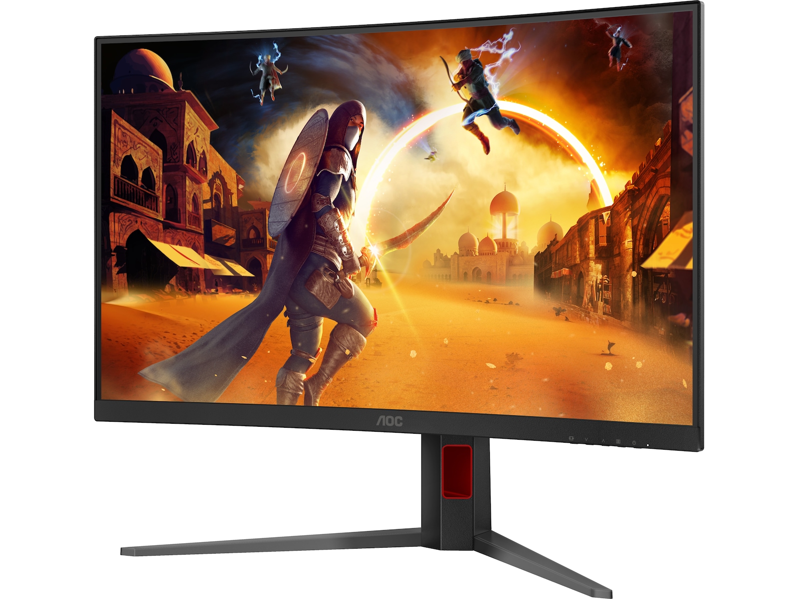 AOC 32" curved gamingskjerm C32G4Z Gamingskjermer