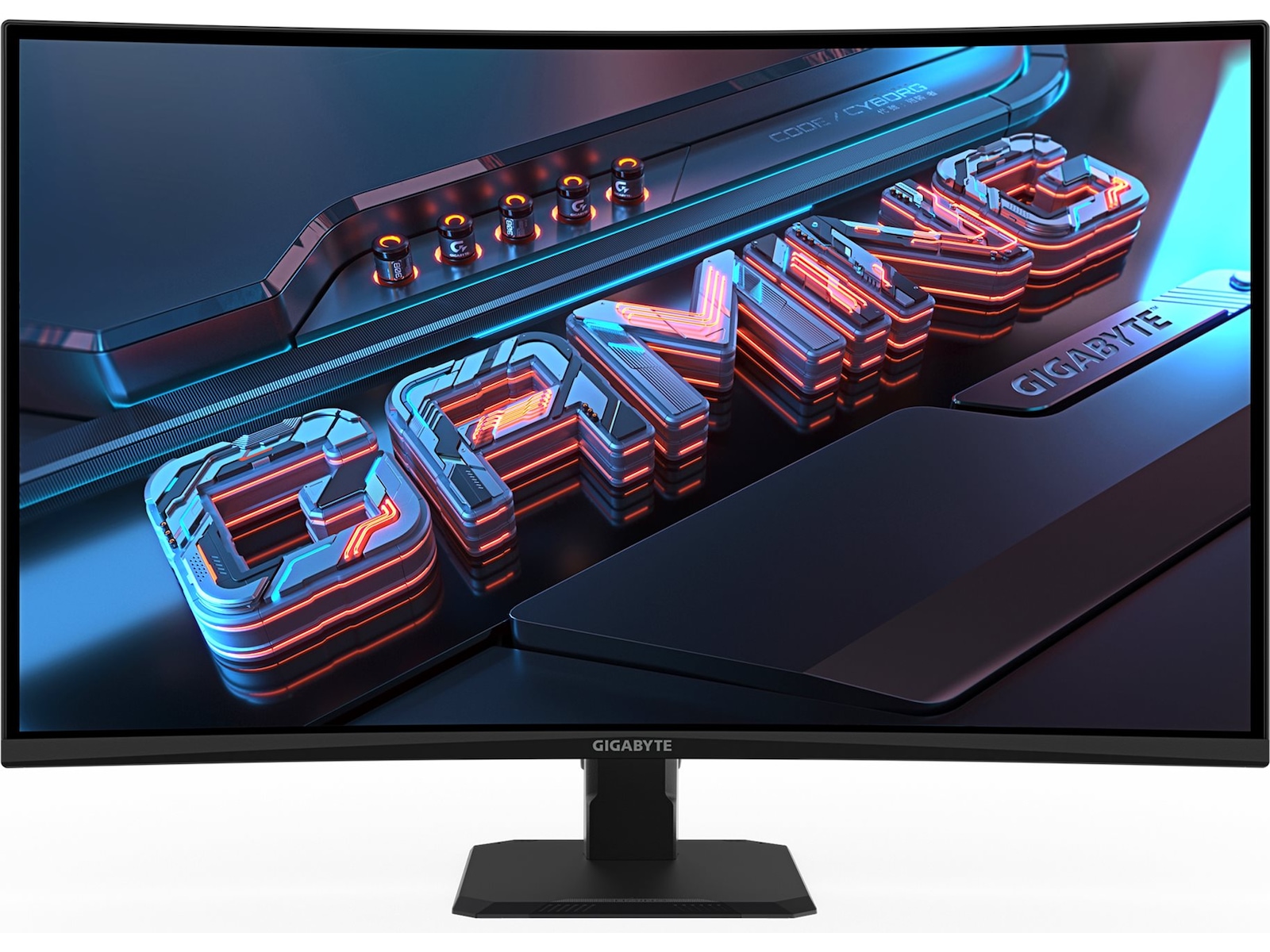 Gigabyte 32" curved gamingskjerm GS32QCA Gamingskjermer