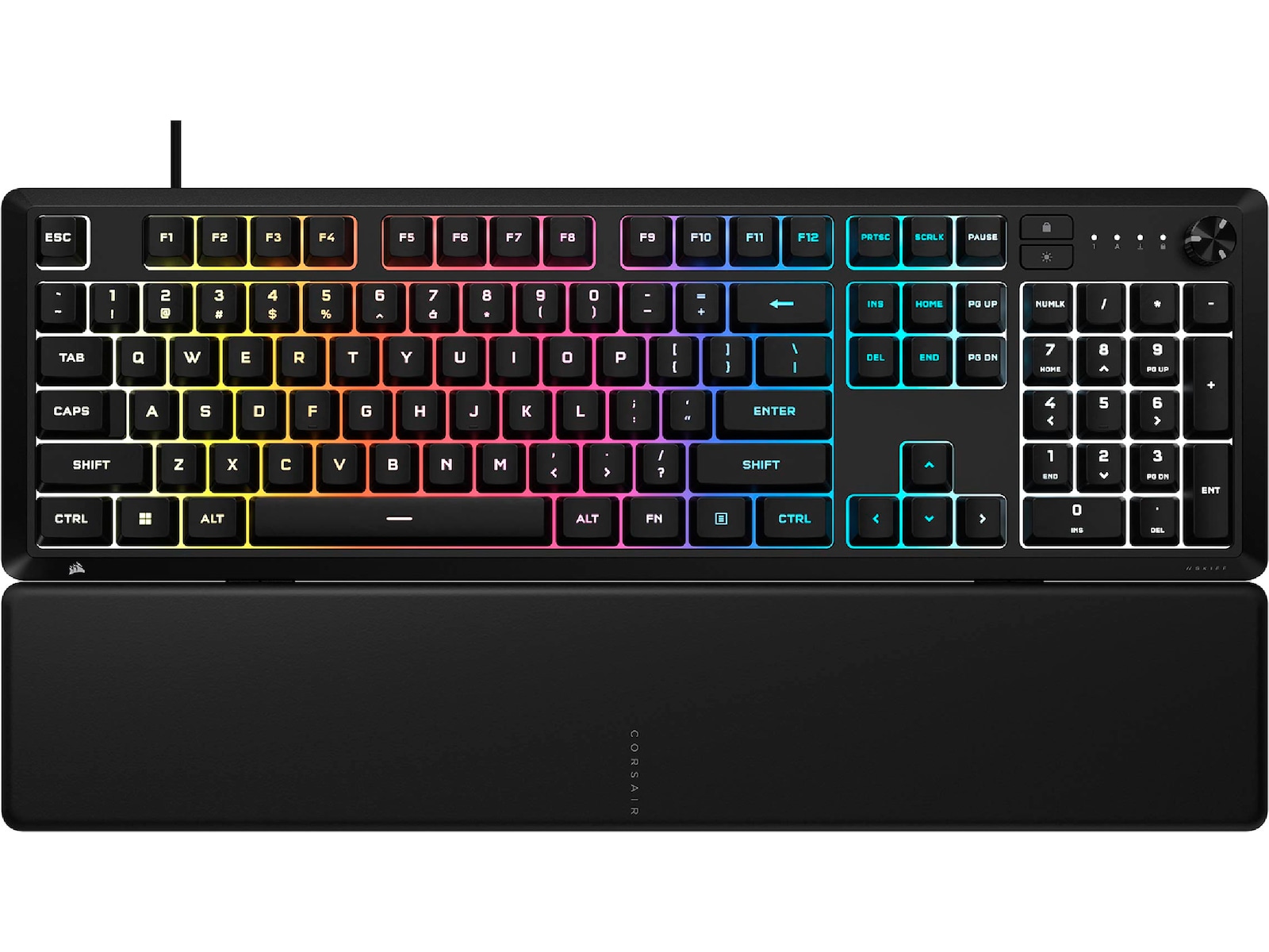 Corsair SKIFF 100 RGB Membrane Gaming Tastatur Gamingtastatur