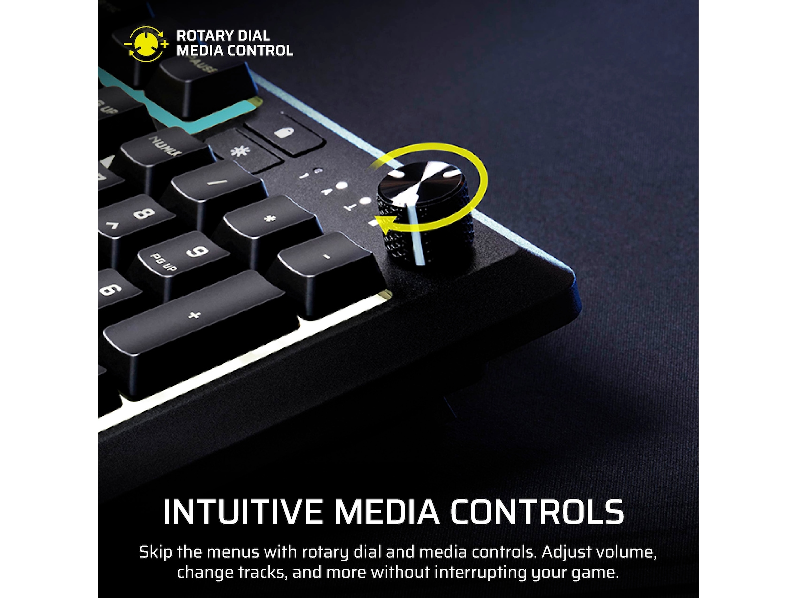 Corsair SKIFF 100 RGB Membrane Gaming Tastatur Gamingtastatur