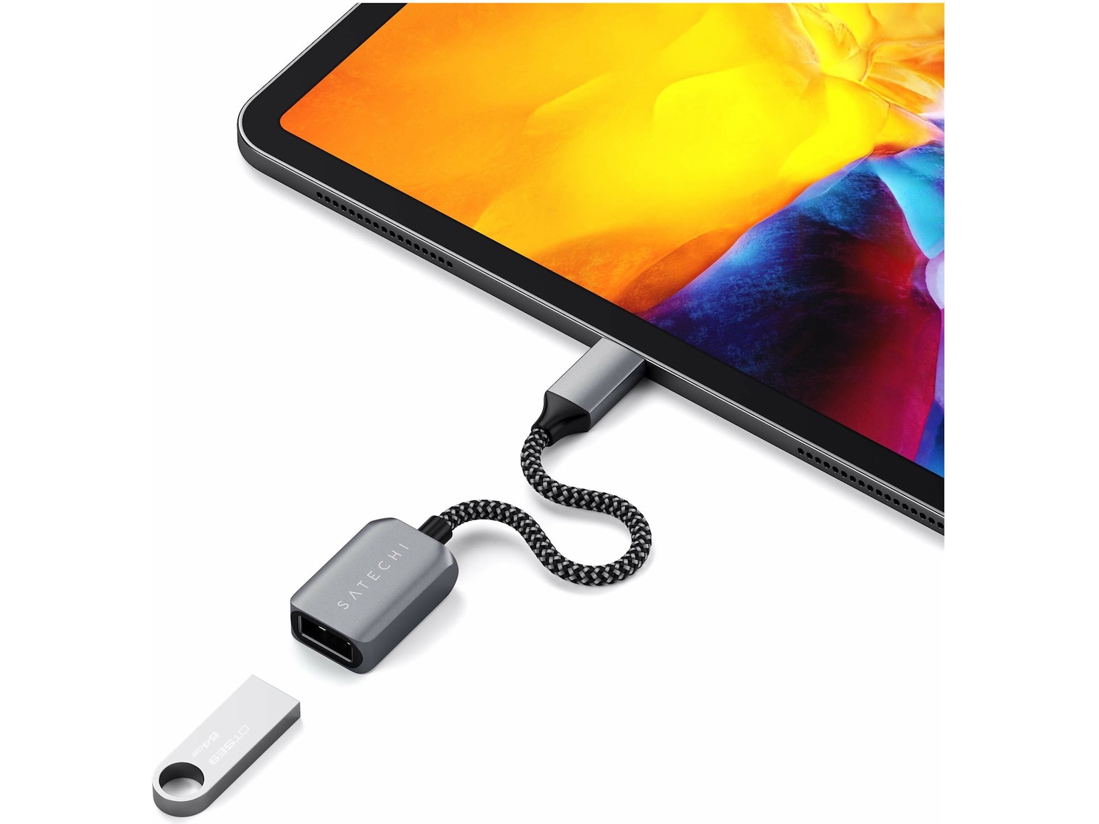 Satechi USB-C til USB-A 3.0 adapterkabel USB-kabler