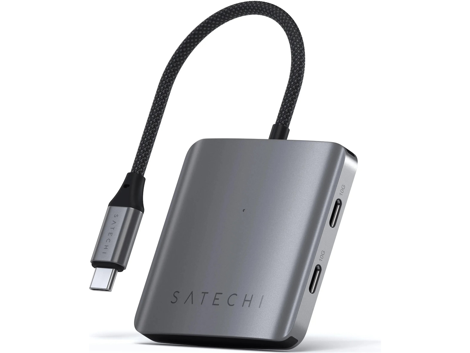 Satechi 4-Port USB-C Hub med PD Dockingstasjon & USB-HUB