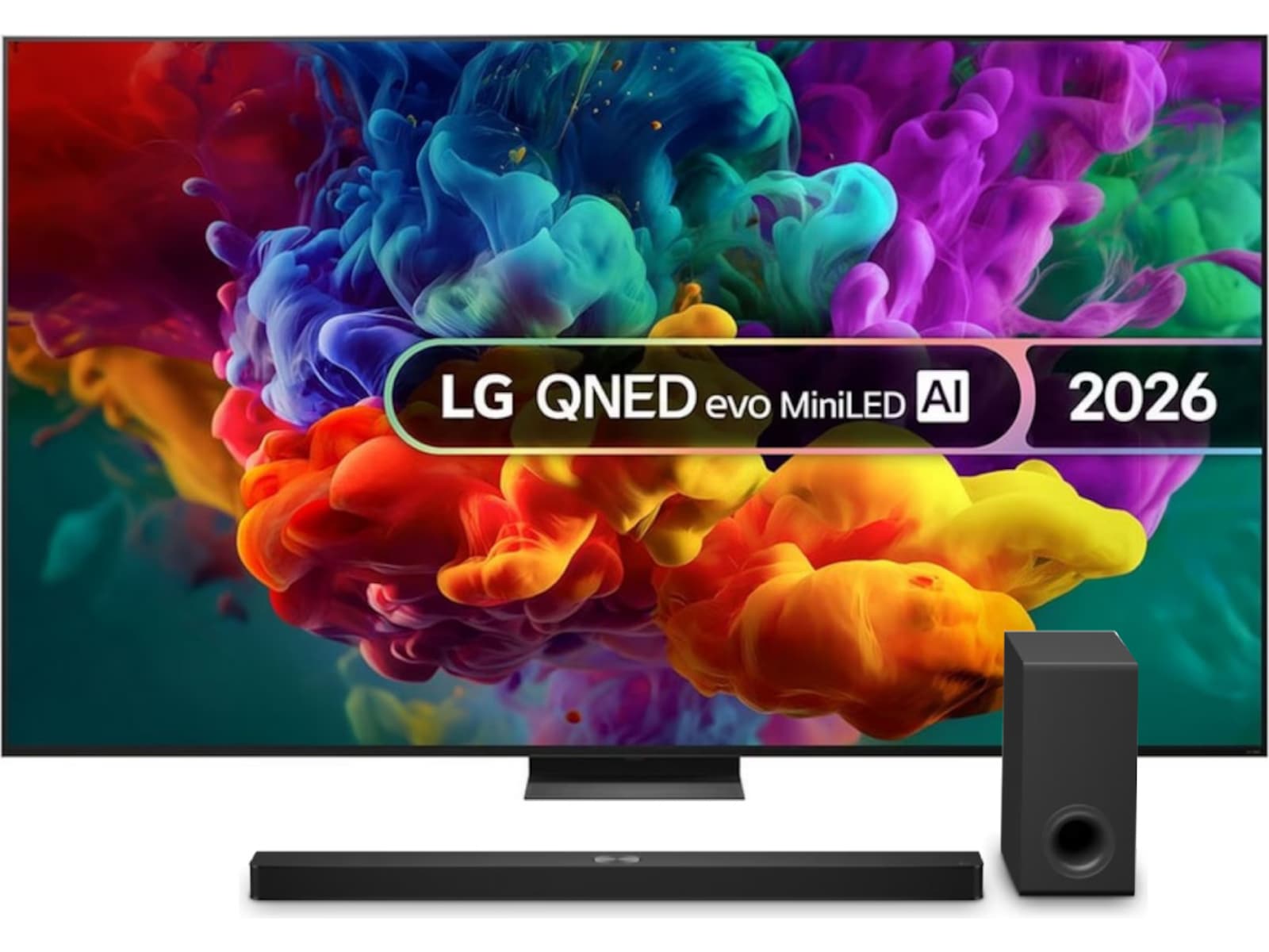 LG 100'' QNED evo AI 87B6 MiniLED 4K TV (2026) Over 80 tommer TV