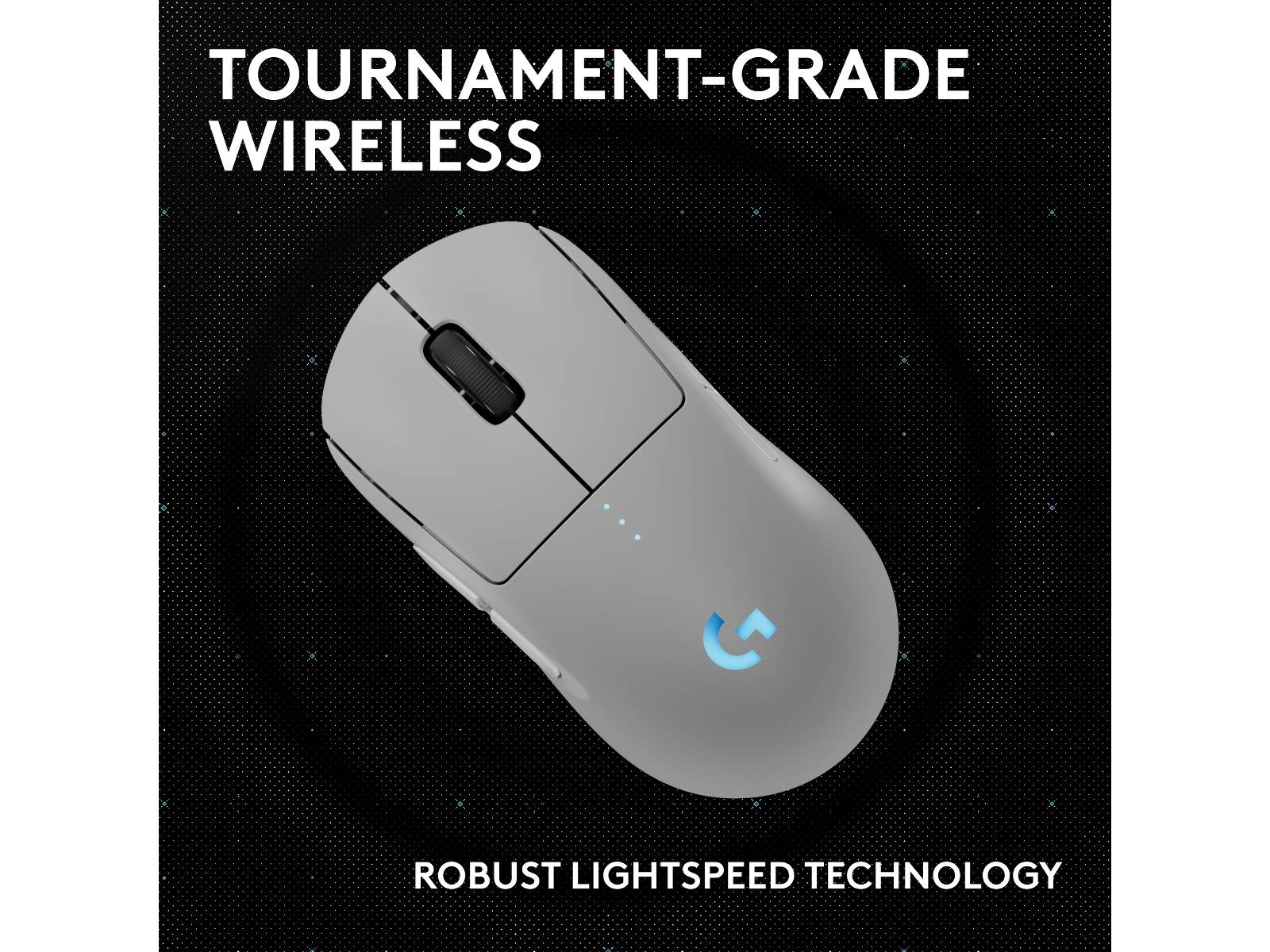 Logitech PRO 2 Lightspeed Trådløs Gamingmus (hvit) -B-Grade Demo mus