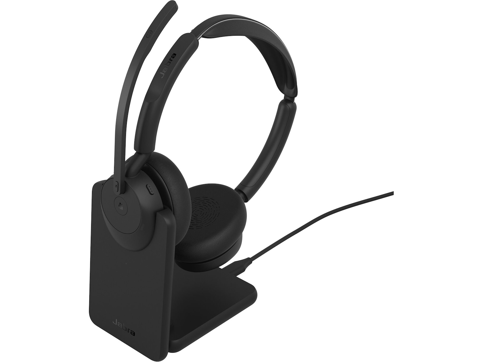 Jabra Evolve3 45 Link 390a MS med stativ Headset