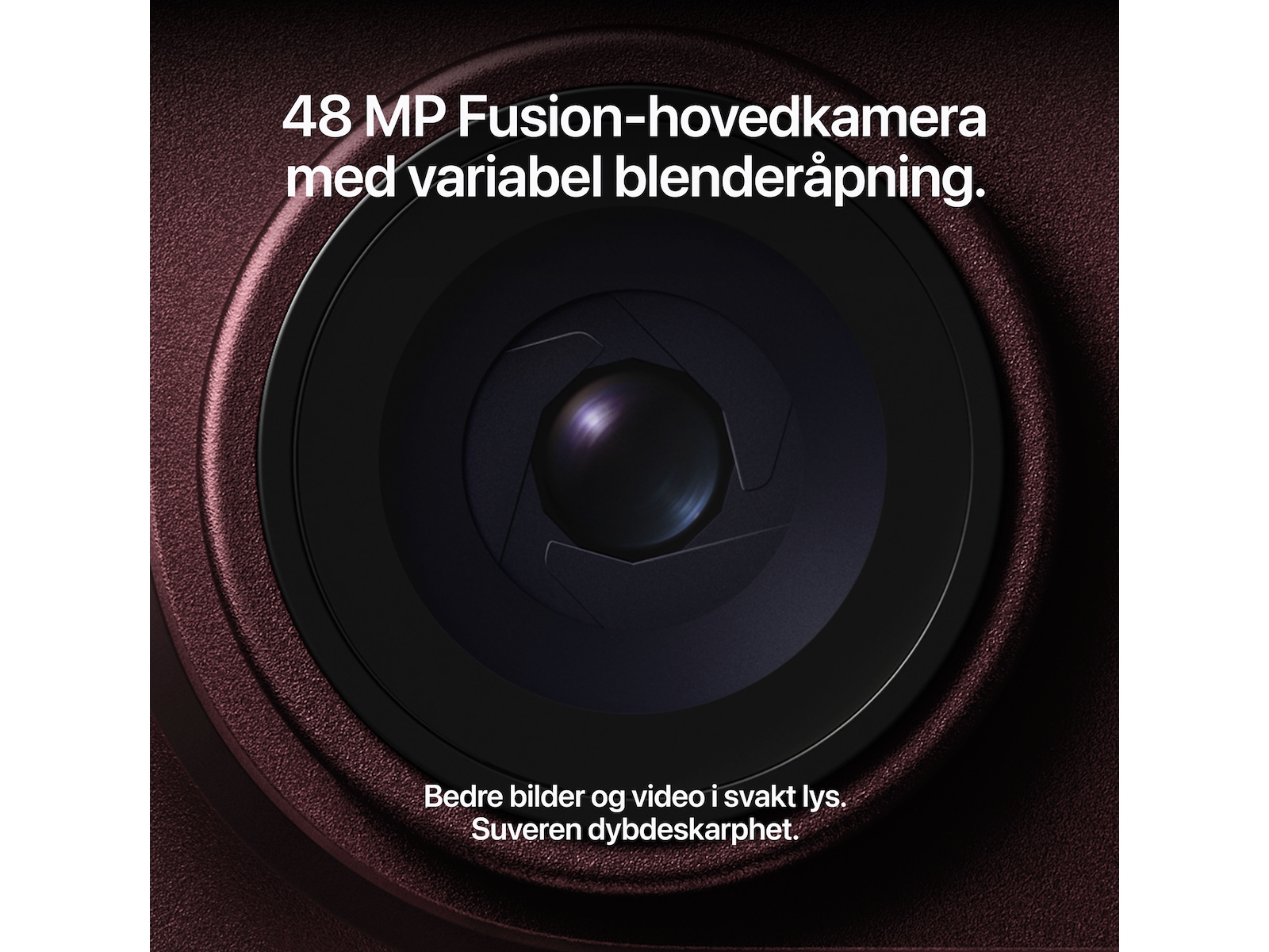 iPhone 18 Pro 256GB (burgundy) Mobiltelefoner