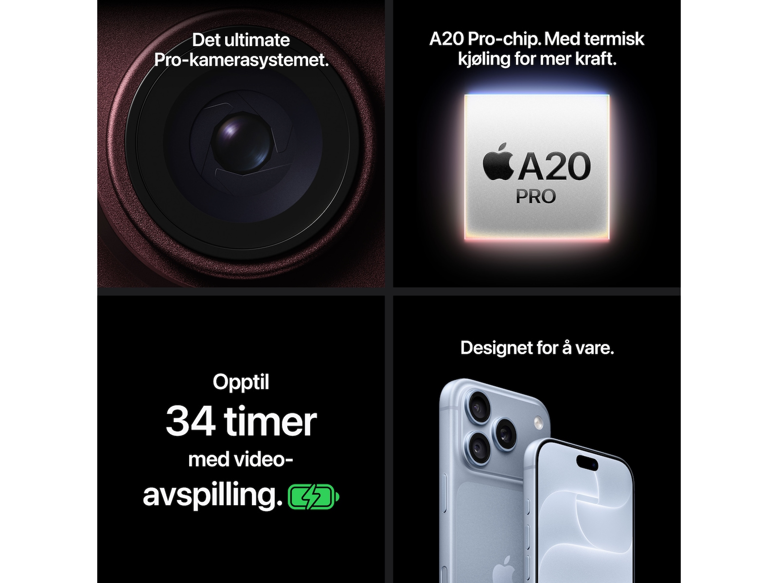 iPhone 18 Pro 256GB (black) Mobiltelefoner