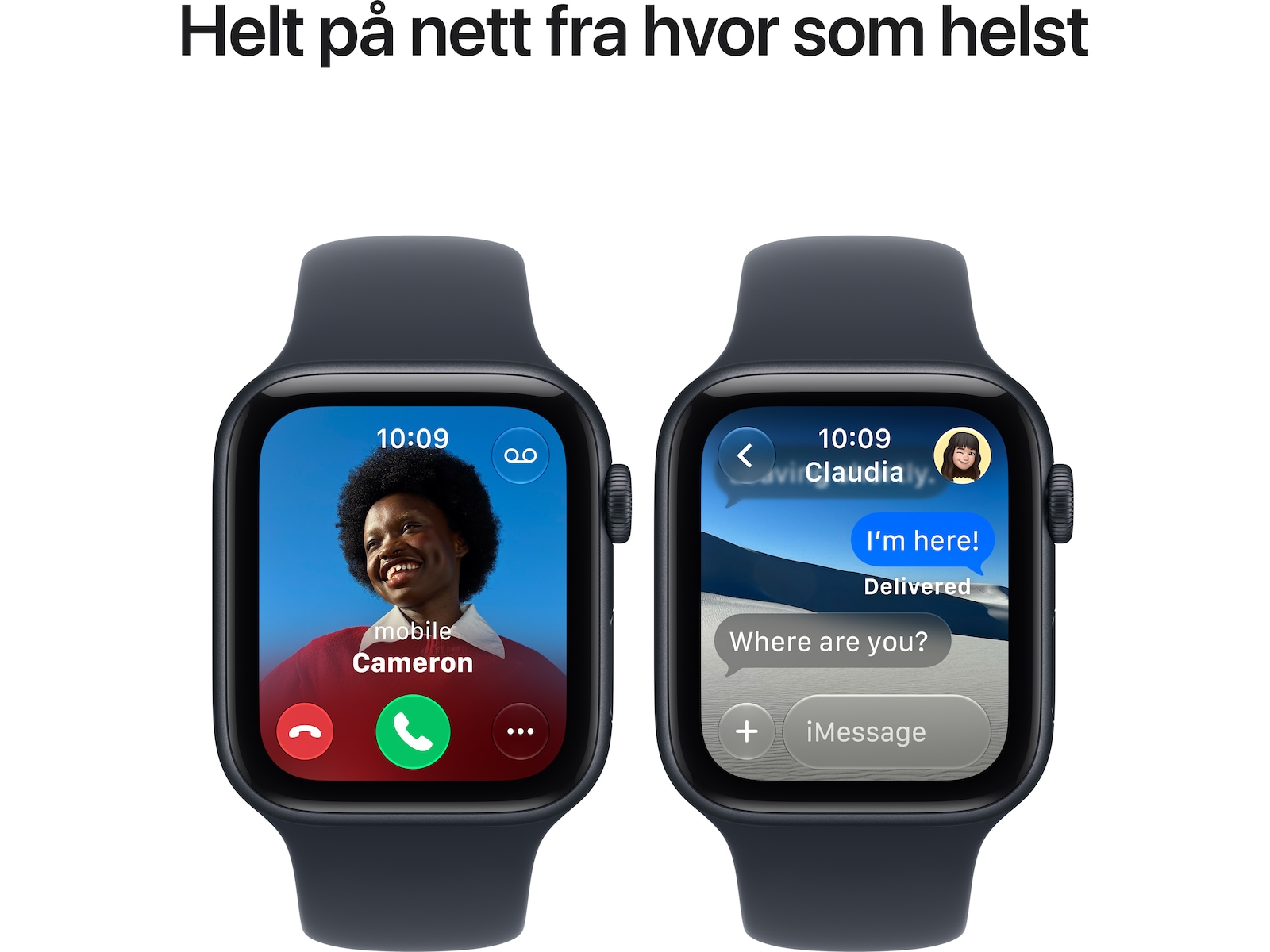 Apple Watch SE 3 GPS 44mm Aluminium (Starlight) Smartklokker