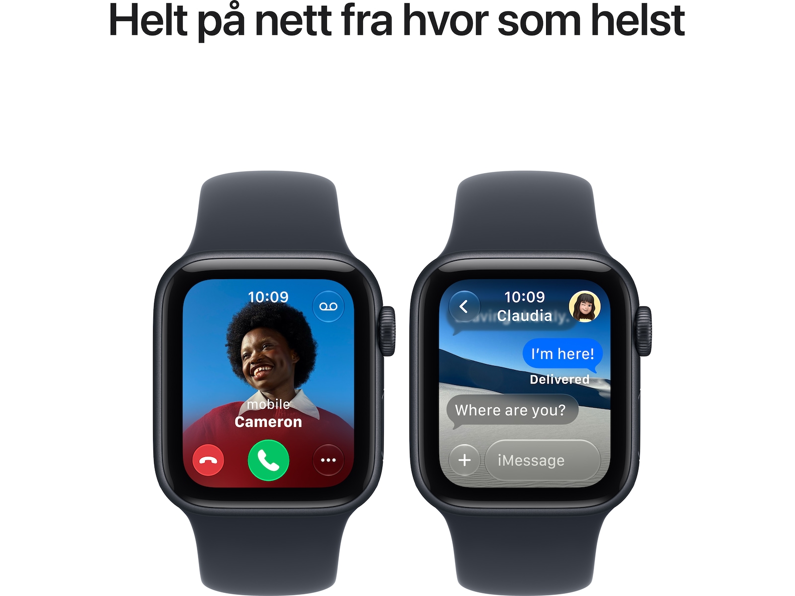 Apple Watch SE 3 GPS 40mm Aluminium (midnight) Smartklokker