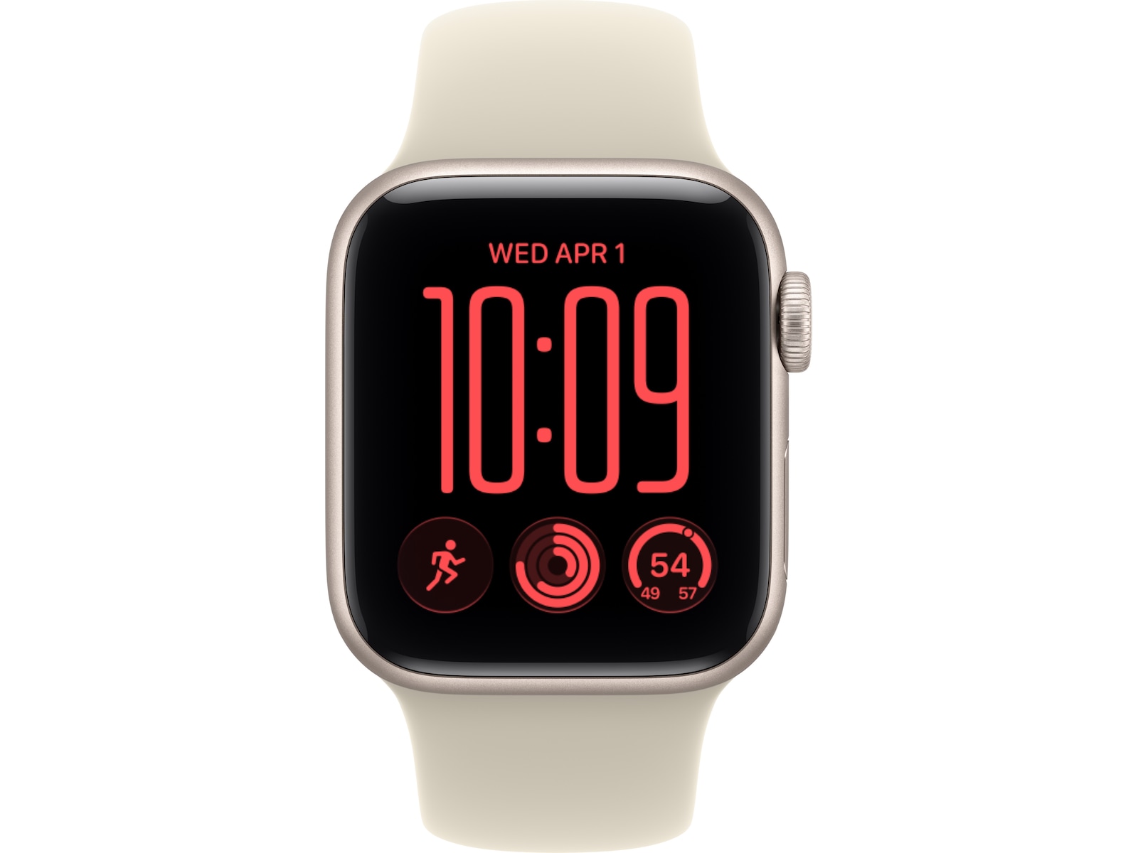 Apple Watch SE 3 GPS + LTE 40mm Aluminium (starlight) Smartklokker