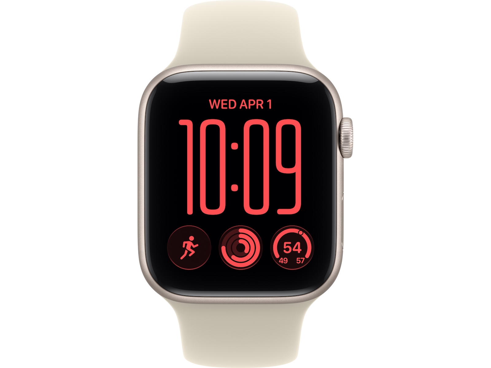 Apple Watch SE 3 GPS 44mm Aluminium (Starlight) Smartklokker