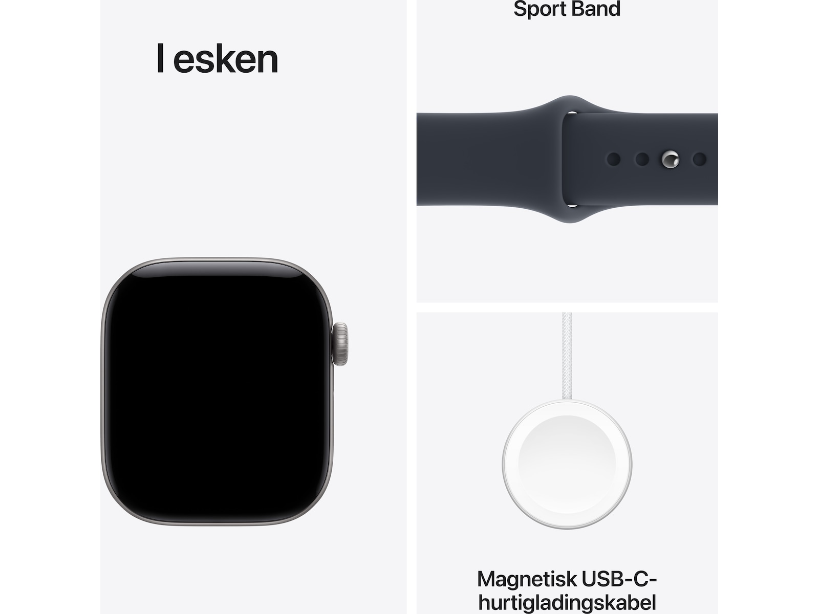 Apple Watch Series 12 GPS + LTE 42mm Aluminium (Space Grey) Smartklokker
