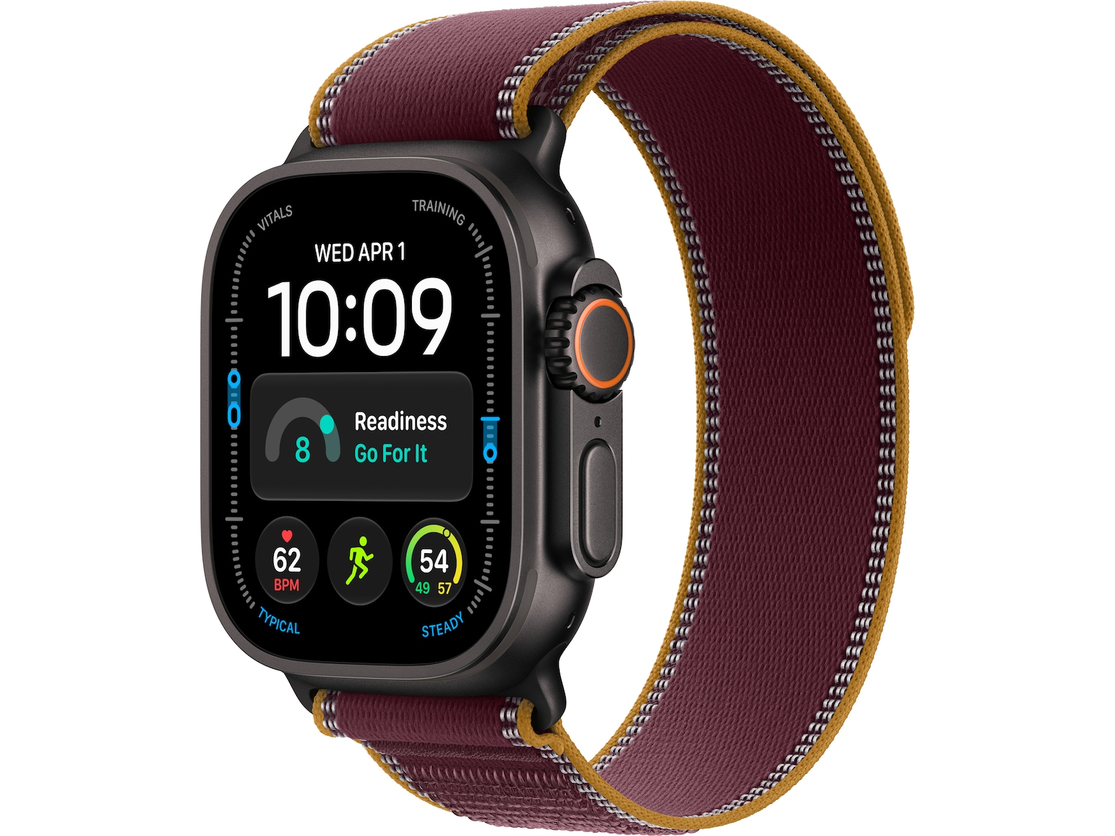 Apple Watch Ultra 4 GPS + LTE 49mm titan (black) Smartklokker