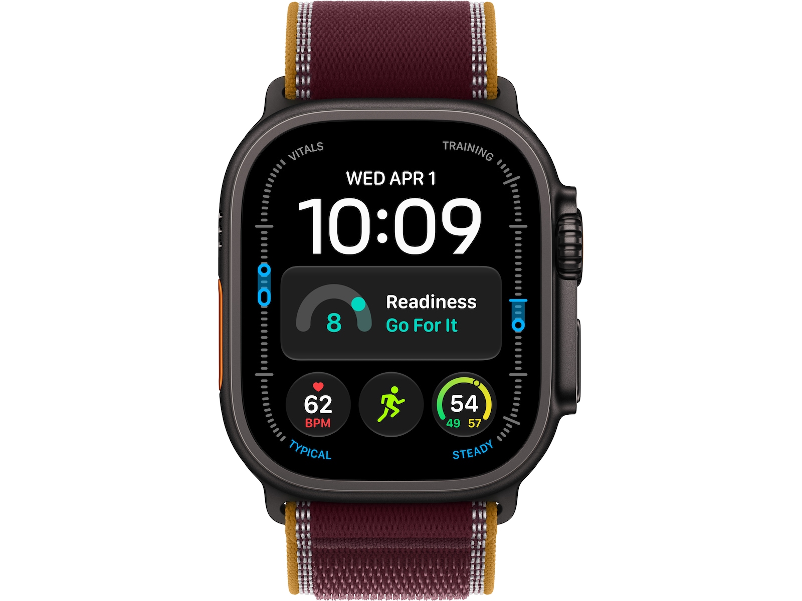Apple Watch Ultra 4 GPS + LTE 49mm Titanium (black) Smartklokker