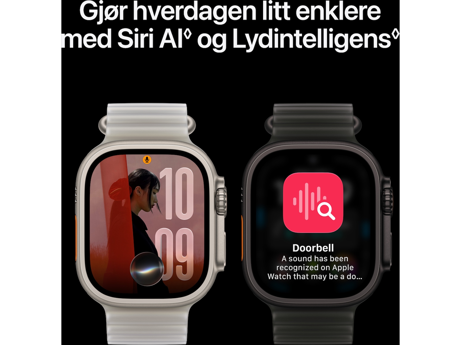 Apple Watch Ultra 4 GPS + LTE 49mm titan (natural) Smartklokker