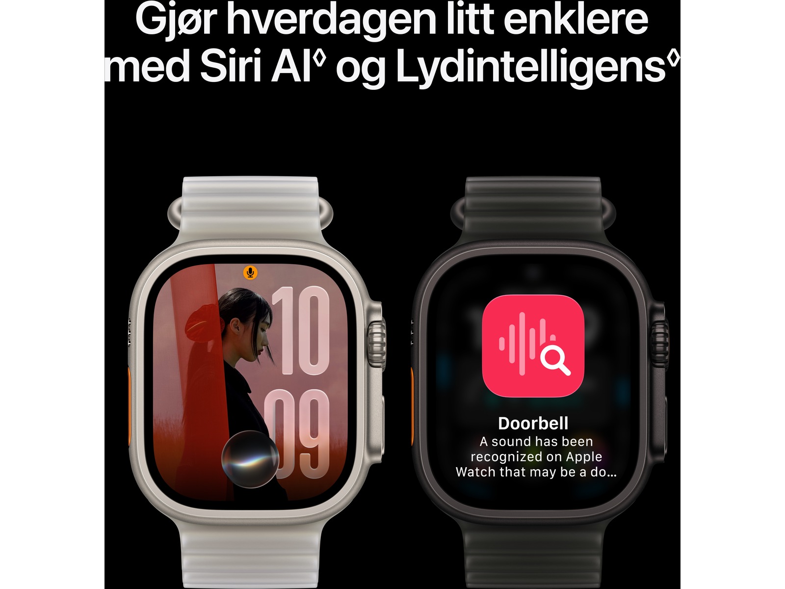 Apple Watch Ultra 4 GPS + LTE 49mm titan (natural) Smartklokker