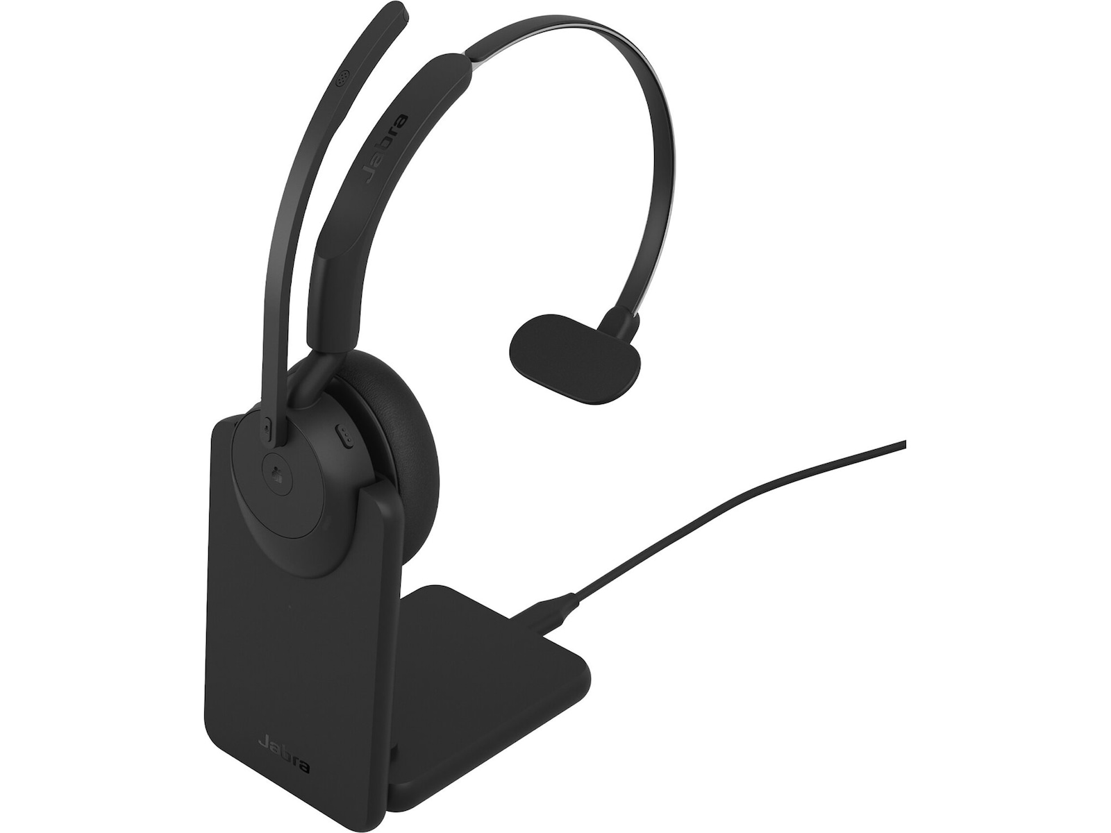 Jabra Evolve3 45 Link 390a MS med stativ Headset