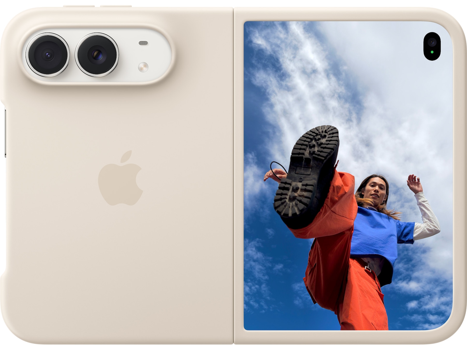 Apple iPhone Duo Case (sand) Mobildeksel
