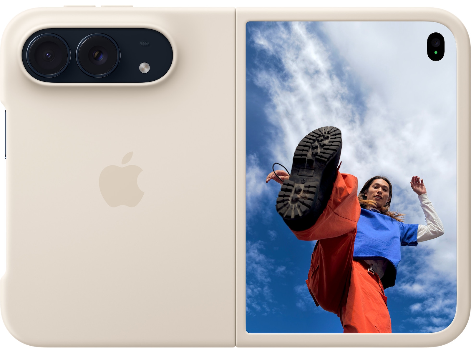 Apple iPhone Duo Case (sand) Mobildeksel