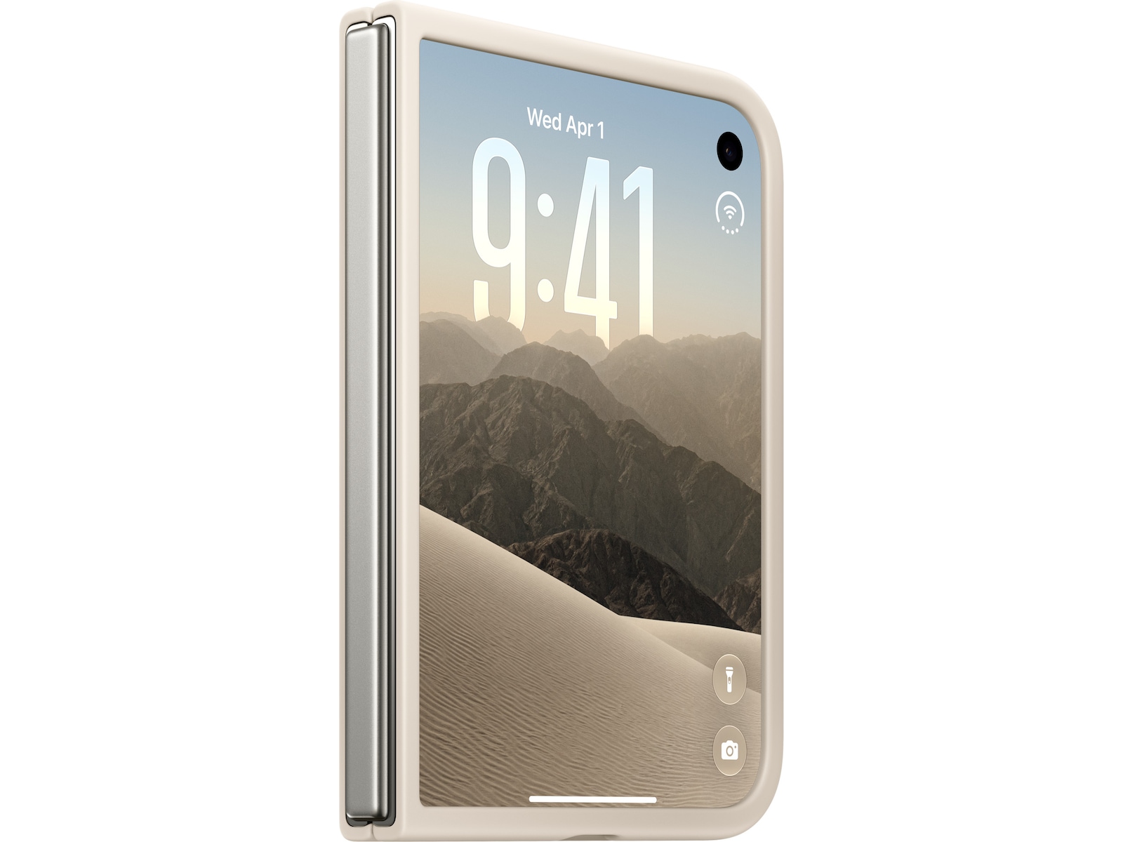 Apple iPhone Duo Case (sand) Mobildeksel