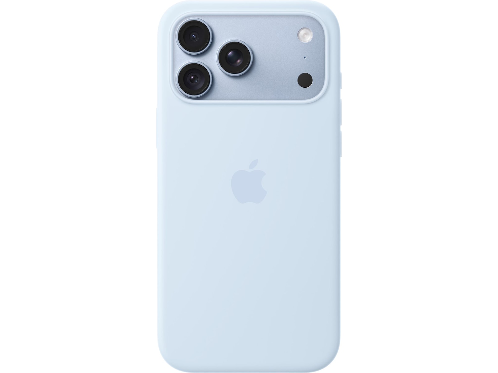 Apple iPhone 18 Pro Max silikondeksel (crisp blue) Mobildeksel